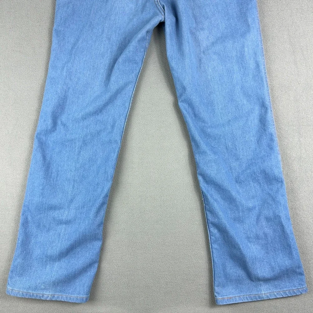 Levis 977 Jeans Mens 38x32 Brown Tab Vintage 2001‎ Straight Leg Blue